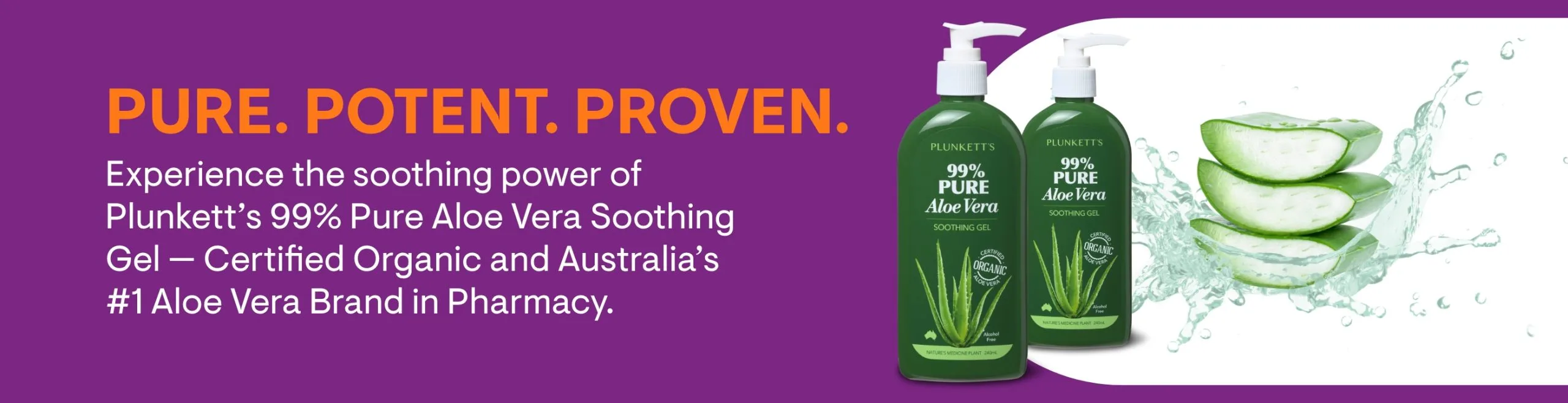 Pure Aloe, Pure Care: Soothe Your Skin with Plunkett's Aloe Vera Gel -  Discount Drug Stores